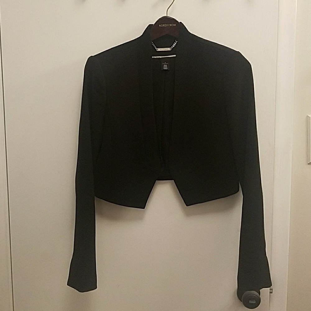 WHBM cropped blazer